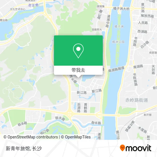 新青年旅馆地图