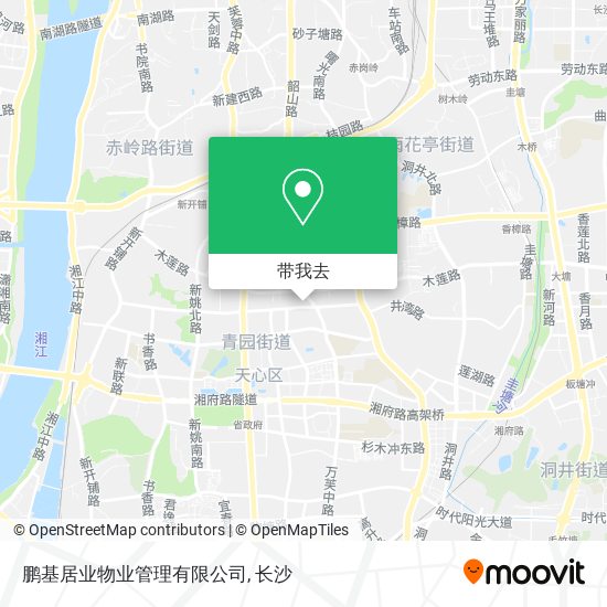 鹏基居业物业管理有限公司地图