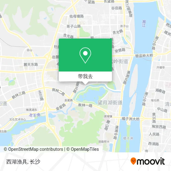 西湖渔具地图