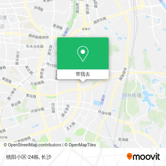 桃阳小区-24栋地图