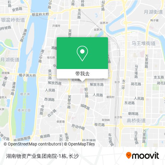 湖南物资产业集团南院-1栋地图