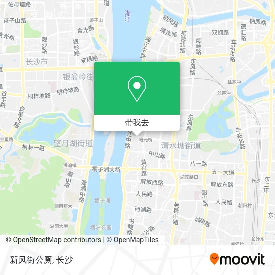 新风街公厕地图