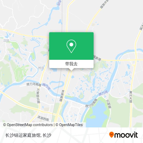 长沙锦运家庭旅馆地图