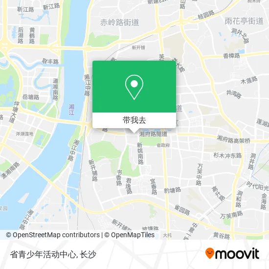 省青少年活动中心地图