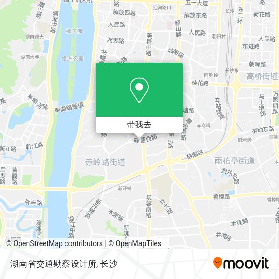 湖南省交通勘察设计所地图