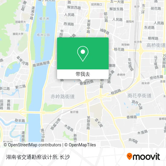 湖南省交通勘察设计所地图