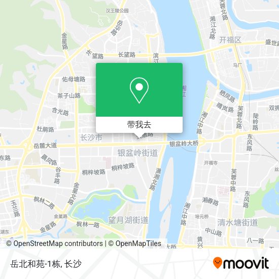 岳北和苑-1栋地图
