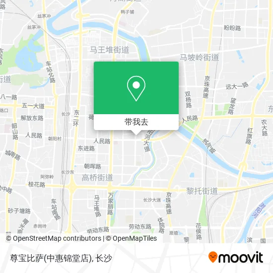 尊宝比萨(中惠锦堂店)地图
