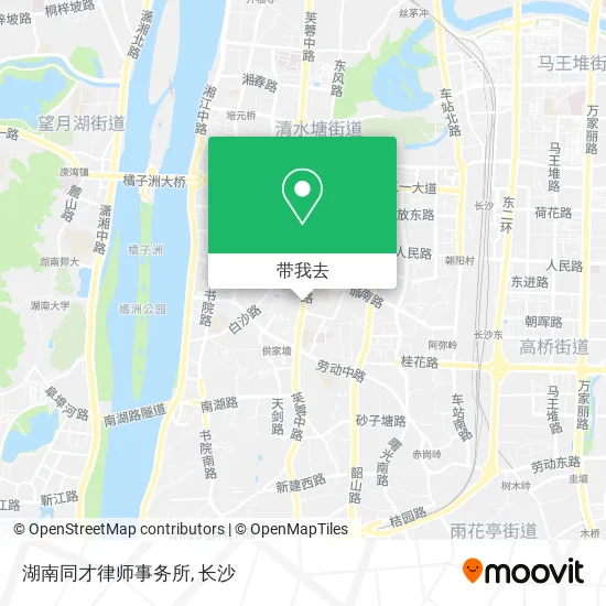 湖南同才律师事务所地图