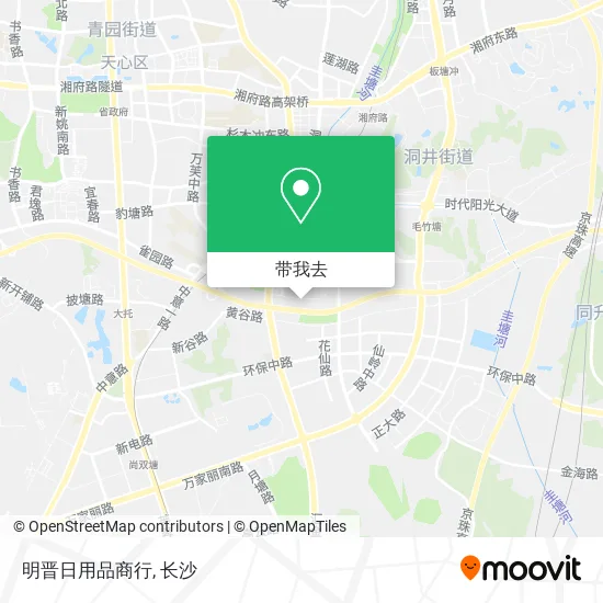 明晋日用品商行地图