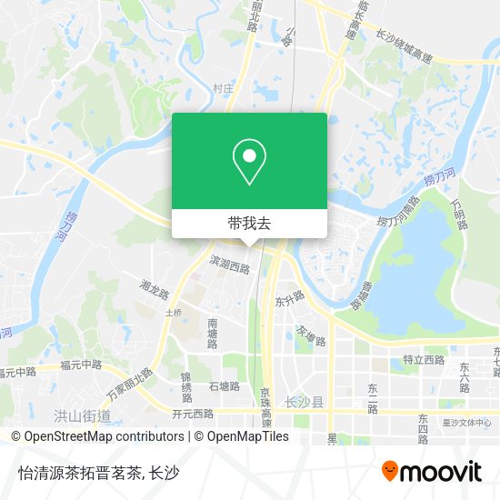 怡清源茶拓晋茗茶地图