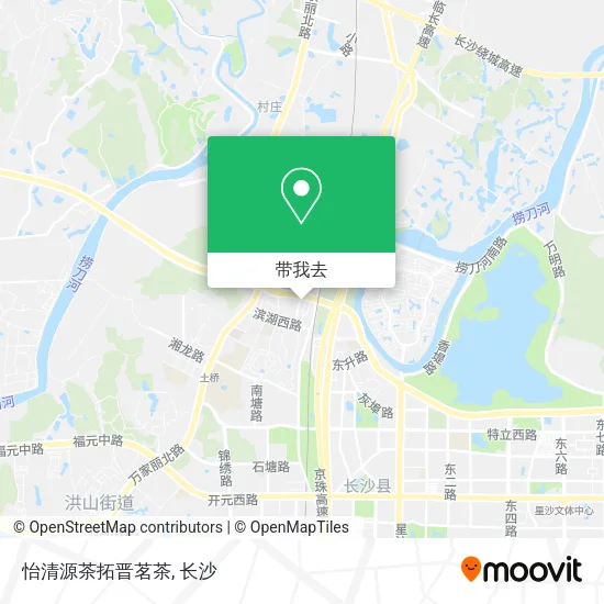 怡清源茶拓晋茗茶地图