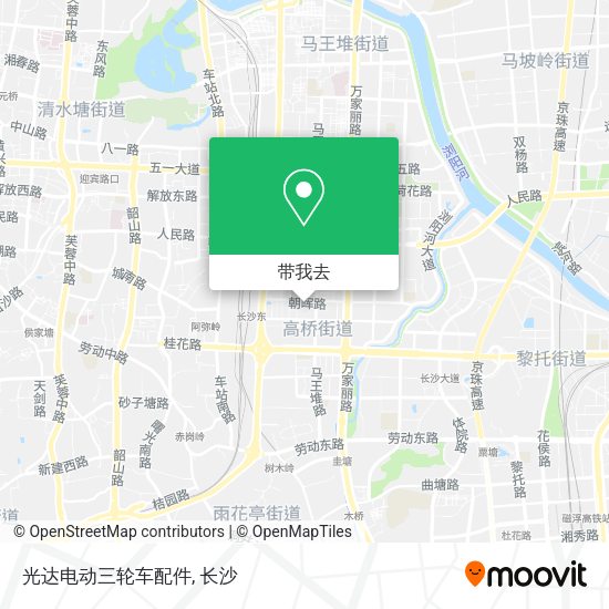 光达电动三轮车配件地图