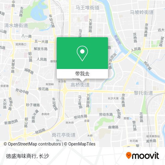 德盛海味商行地图