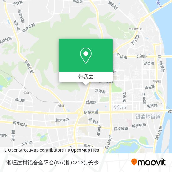 湘旺建材铝合金阳台(No.湘-C213)地图