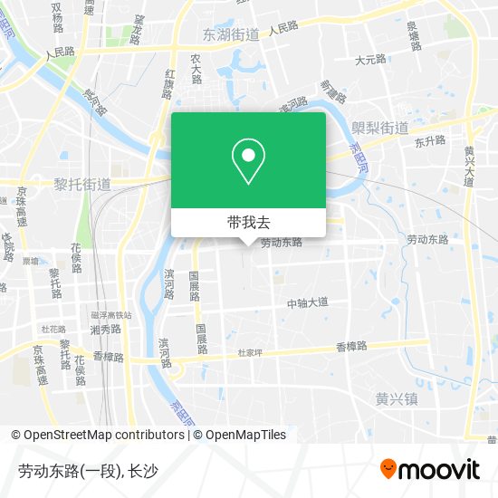 劳动东路(一段)地图