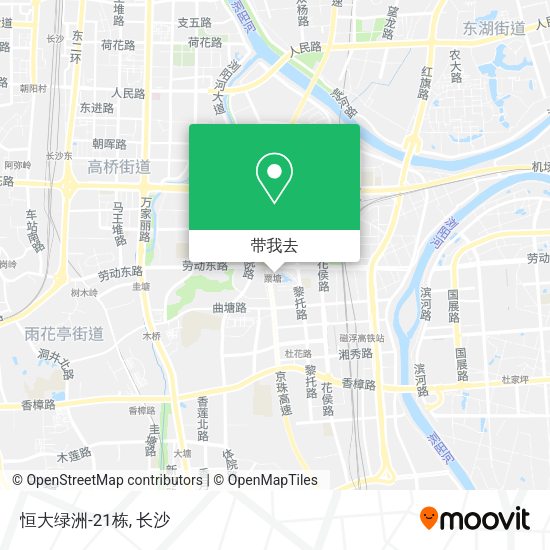 恒大绿洲-21栋地图