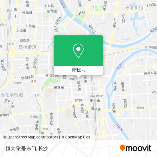 恒大绿洲-东门地图