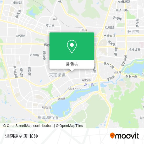 湘阴建材店地图