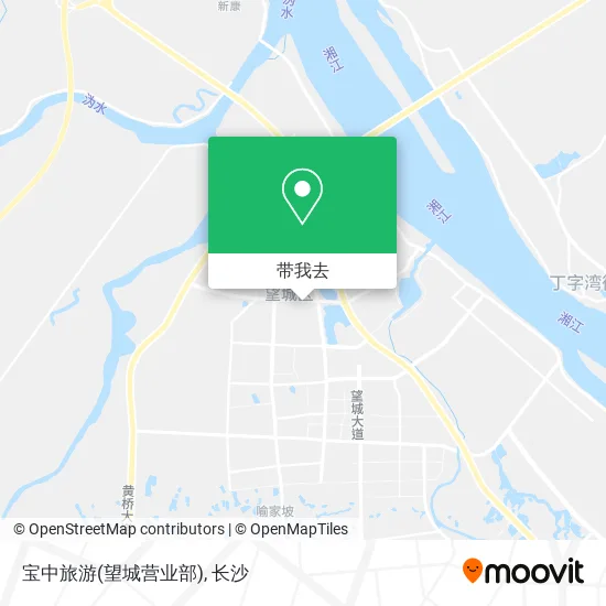 宝中旅游(望城营业部)地图
