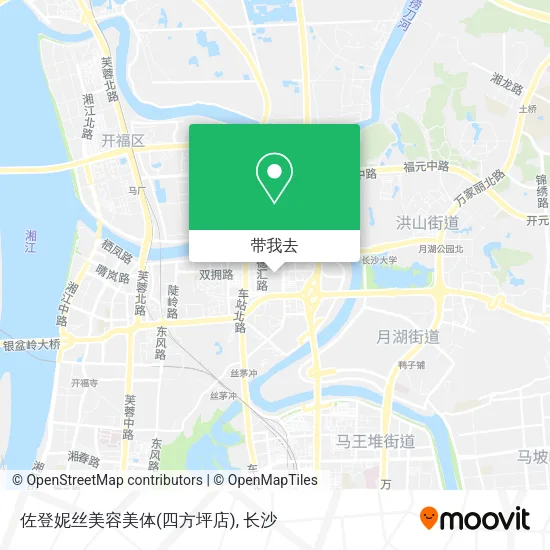 佐登妮丝美容美体(四方坪店)地图