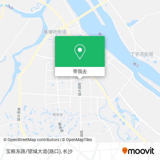 宝粮东路/望城大道(路口)地图