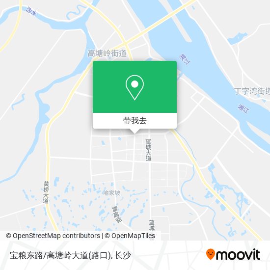 宝粮东路/高塘岭大道(路口)地图