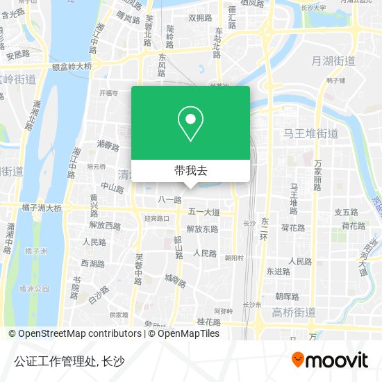 公证工作管理处地图