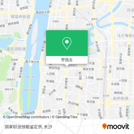 国家职业技能鉴定所地图
