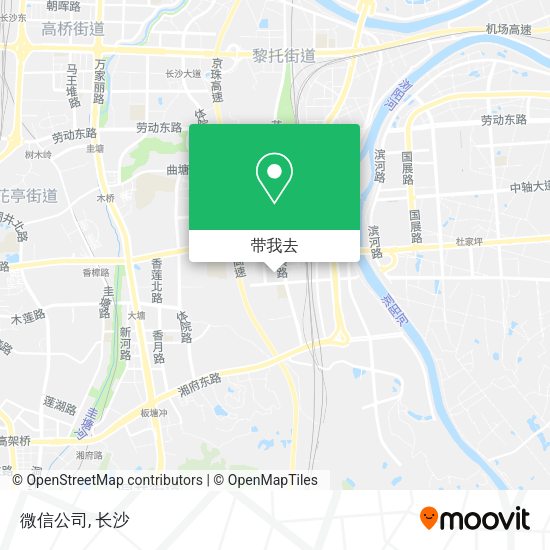 微信公司地图