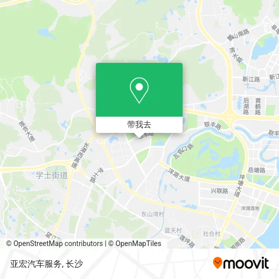 亚宏汽车服务地图