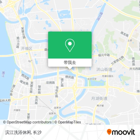 滨江洗浴休闲地图