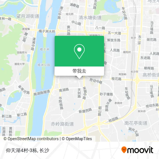 仰天湖4村-3栋地图