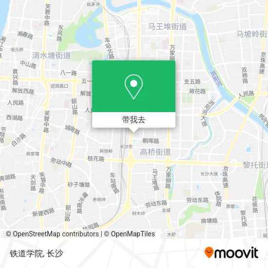 铁道学院地图