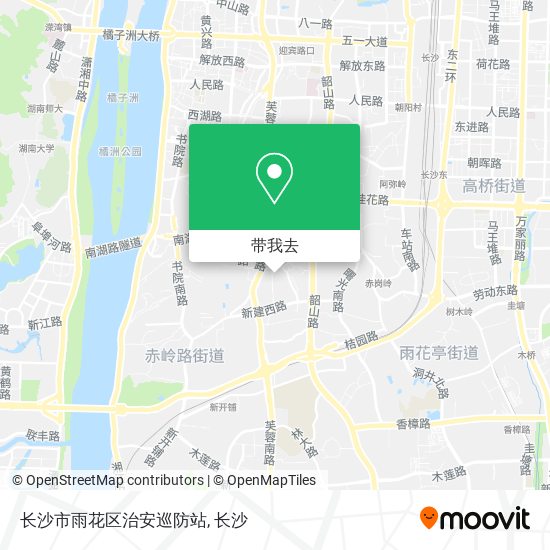 长沙市雨花区治安巡防站地图
