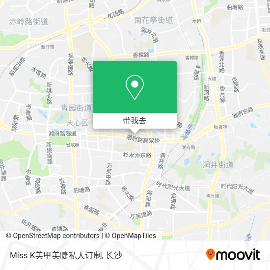 Miss K美甲美睫私人订制地图