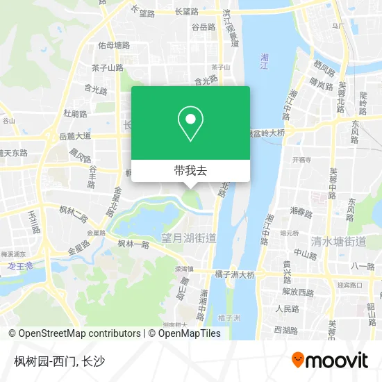 枫树园-西门地图