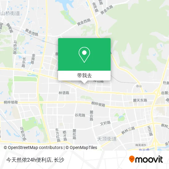 今天然侬24h便利店地图