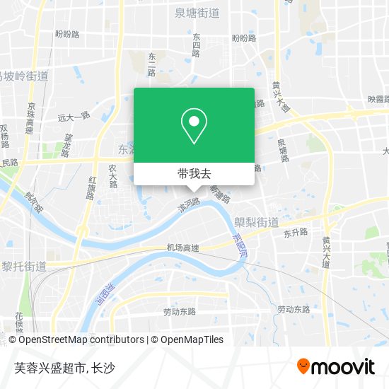 芙蓉兴盛超市地图