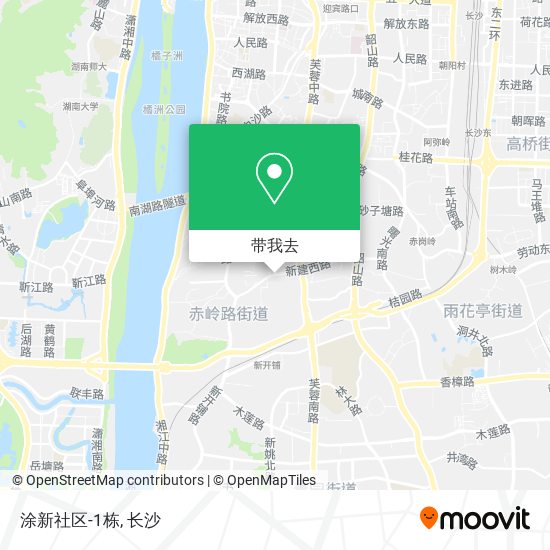 涂新社区-1栋地图