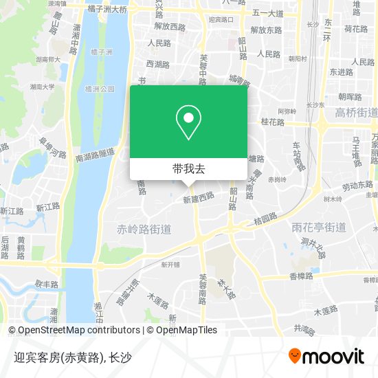 迎宾客房(赤黄路)地图