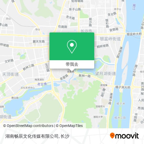 湖南畅辰文化传媒有限公司地图