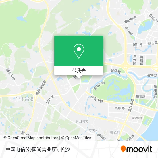 中国电信(公园尚营业厅)地图
