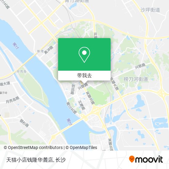 天猫小店钱隆华麓店地图