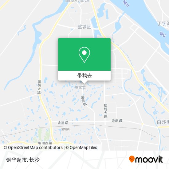 铜华超市地图
