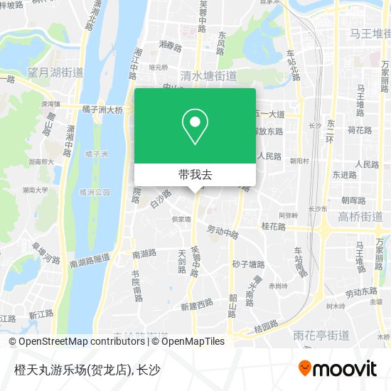 橙天丸游乐场(贺龙店)地图