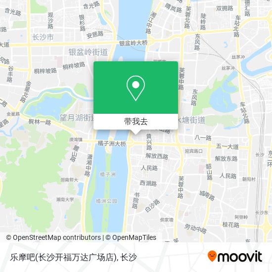 乐摩吧(长沙开福万达广场店)地图