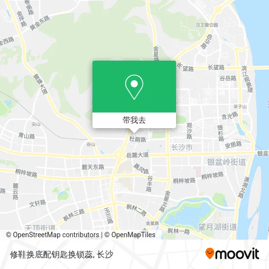 修鞋换底配钥匙换锁蕊地图