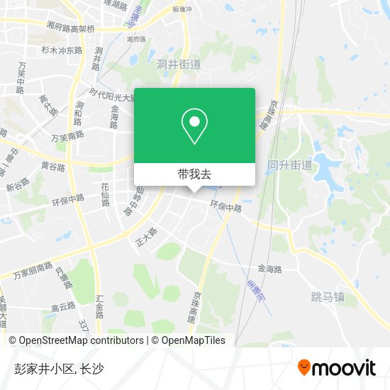 彭家井小区地图