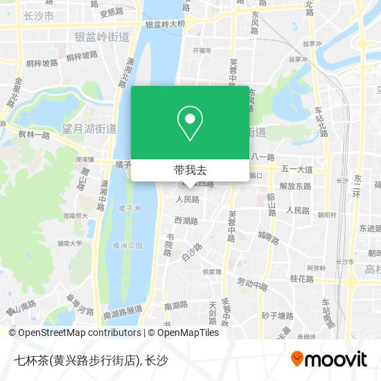 七杯茶(黄兴路步行街店)地图